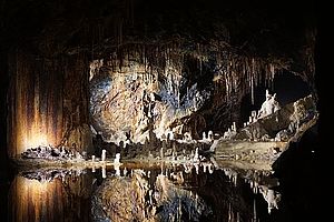 Tropfsteinhöhle in Saalfeld